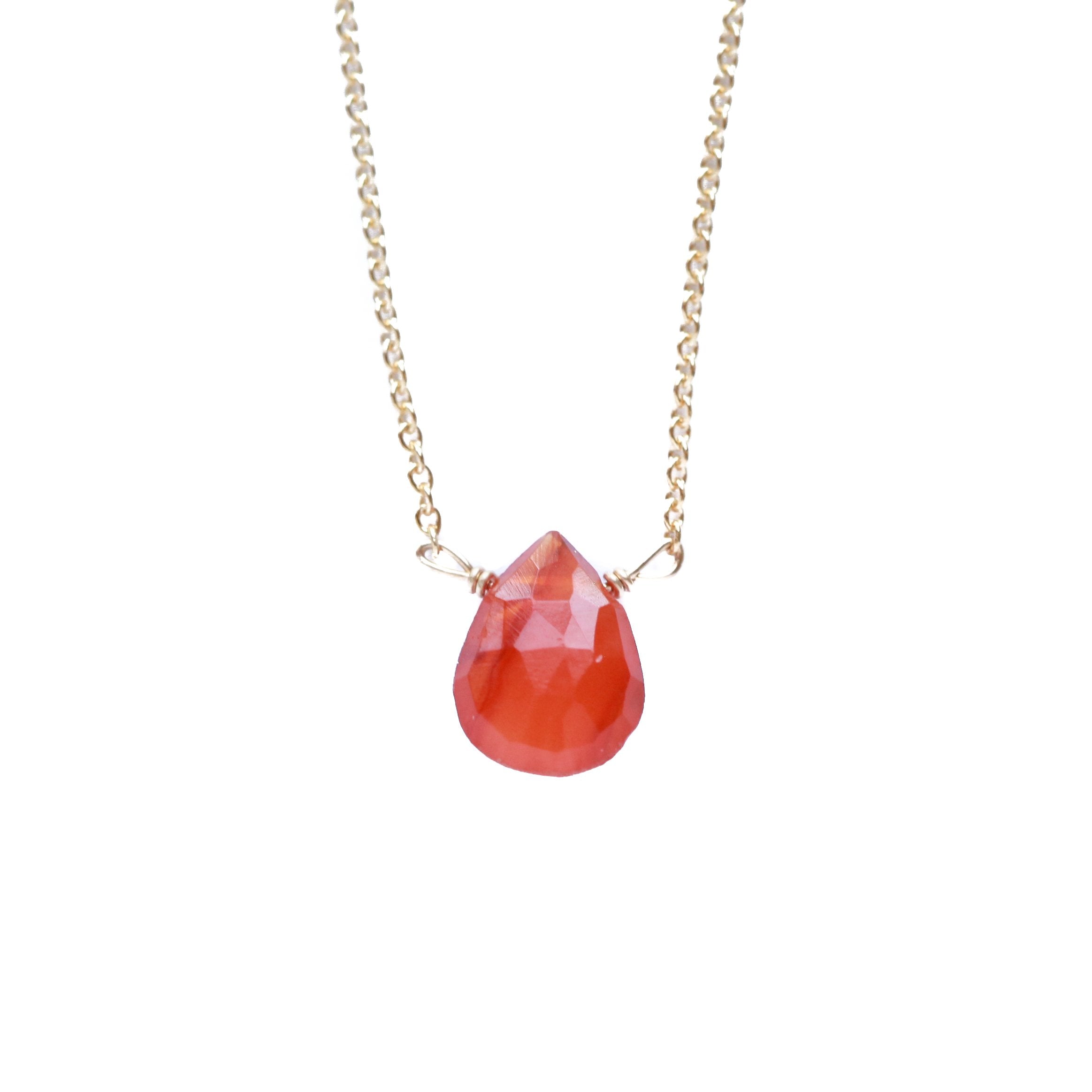 Carnelian Little Gemstone Necklace